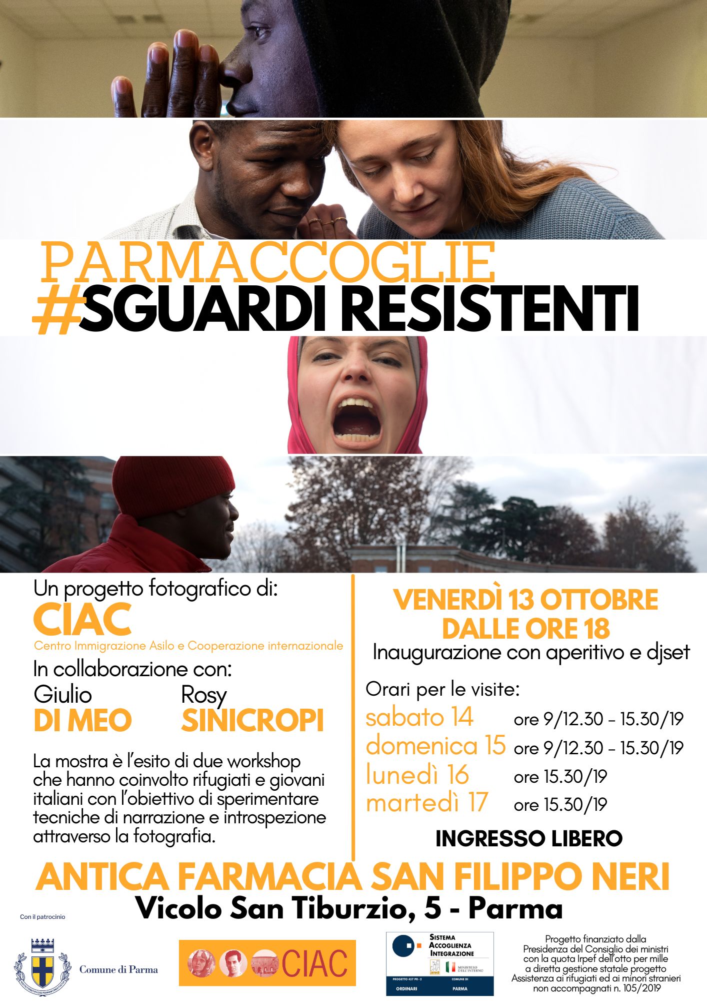 LA LOCANDINA SGUARDI RESISTENTI