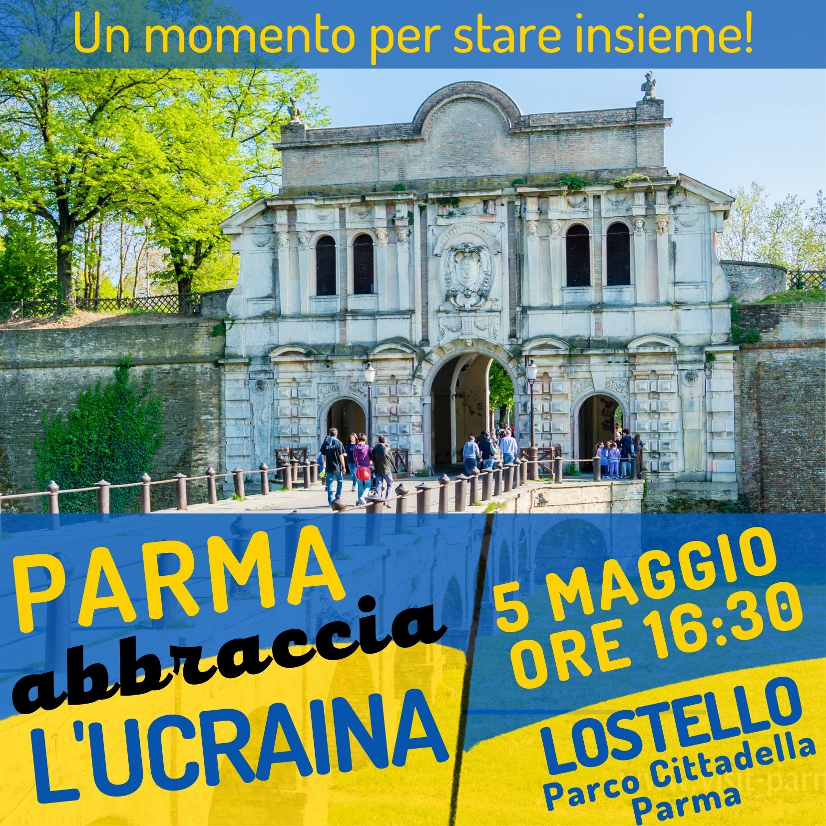 Parma abbraccia l'ucraina
