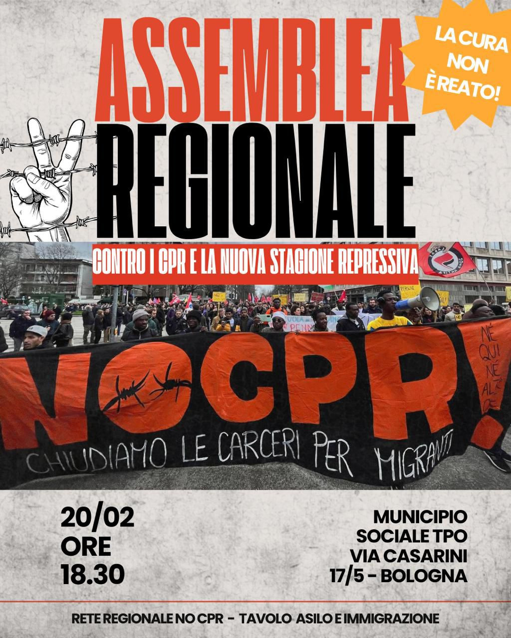 Contro i CPR per la democrazia