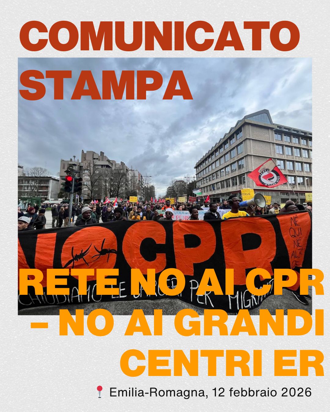 CIAC aderisce alla mobilitazione: “No ai CPR, no ai grandi centri in Emilia-Romagna”
