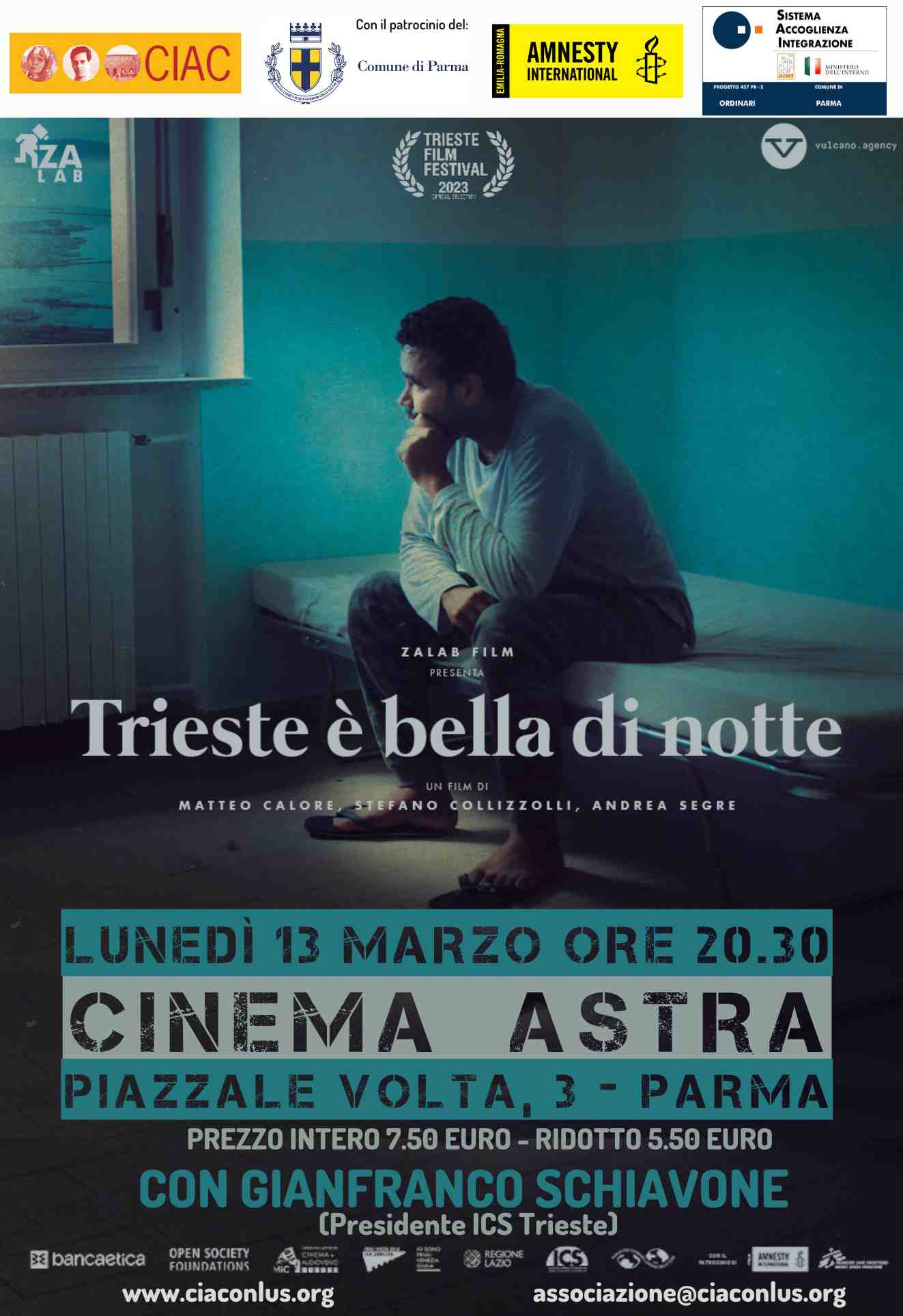 Locandina di Trieste è bella di notte