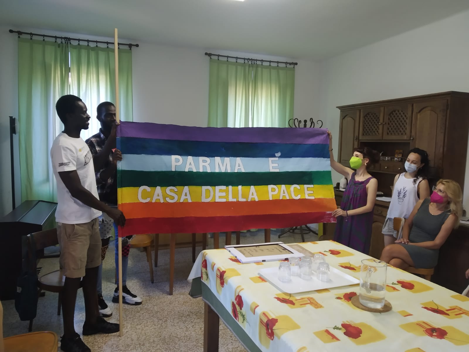 La visita a Parma di Unhcr e Soka kaggai